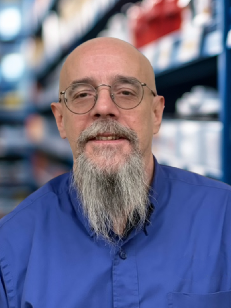Parts Manager Bryan Grossenbacher in Parts Team at Sponsler-Donley Ford of Shelby